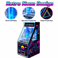 Machine de jeu d'arcade de luxe populaire aux États-Unis, à monnayeur, avec fonction de poussée de jetons et de jeu de bonus, pour centre de jeux à fort rendement