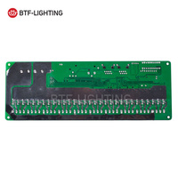 Contrôleur de bande LED RGB DMX 512 à 30 canaux RJ45 DC9V-24V, décodeur DMX