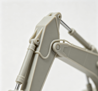 Contoh Model Skala Kendaraan Teknik Excavator Kustom, Layanan Manufaktur Prototipe Cetak 3D Kustom