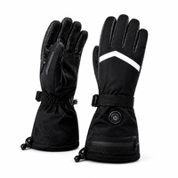 Gants chauffants à batterie avec contrôle intelligent de la température, professionnels, pour la moto, la conduite et les excursions en camping