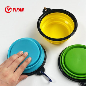 <span class=keywords><strong>Chien</strong></span> et chat bol pliant animal de compagnie silicone voyage extérieur portable crochet eau potable alimentation <span class=keywords><strong>anti</strong></span>-suffocation bol de nourriture lente - Product Image 5