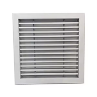 Nouveaux produits : Grille de sortie d'air carrée moderne pour extérieur avec télécommande électrique pour hôtel