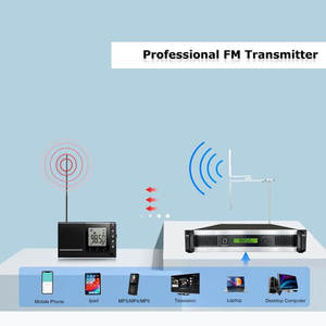 1000 Вт FM-передатчик для церкви, радиостанции, Fcc,CE сертифицированный - Product Image 6
