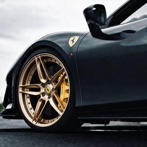 Rueda Forjada Personalizada de 2 Piezas de Aleación de Aluminio 4x114.3 5x100 5x108 5x112 5x114.3 5x115 5x120 5x127 Murcielago Countach <span class=keywords><strong>Diablo</strong></span> 911 - Product Image 3