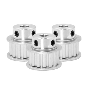 Puleggia <span class=keywords><strong>in</strong></span> Lega di Alluminio 3M - 20 Denti - Ruota di Tensionamento Regolabile - Larghezza Scanalatura 16 per Cinghia Sincrona - Product Image 6