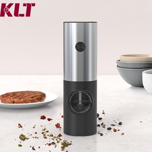 Manufacturer Wholesale Stainless Steel Handheld Salt <b>Grinders</b> Bulk Electric <b>Pepper</b> Mill Salt <b>Grinder</b> Battery Salt <b>Grinder</b> - Product Image 1