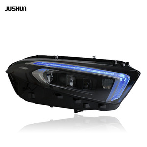 Jushun <b>Led</b> <b>Headlight</b> Assembly For Mercedes Benz A Class Retrofit Upgrade 6500k Pc Material - Product Image 3