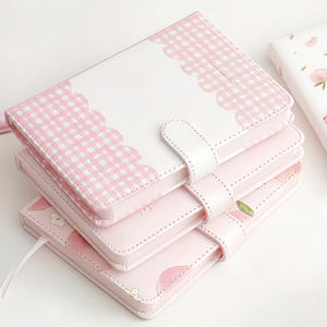 Carpeta Personalizada A6 con Diseño de Macaron, Cubierta de Cuero PU para Cuaderno A6 con Ranura para Tarjetas, Agenda y Planificador - Product Image 4