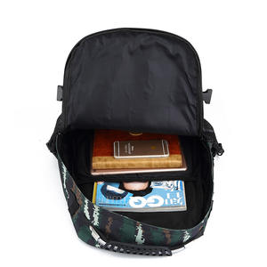 Outdoor Sports Tactical <b>Backpack</b> <b>Water</b>-<b>Resistant</b> Nylon Fabric Multi-Purpose Long Bag Zipper Closure - Product Image 5
