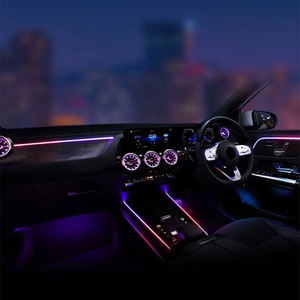 Produits de haute qualité Mise à niveau de la <span class=keywords><strong>voiture</strong></span> Rénovation intérieure Éclairage ambiant dynamique coloré RHD pour Mercedes-Benz Classe B GLA W247 - Product Image 6