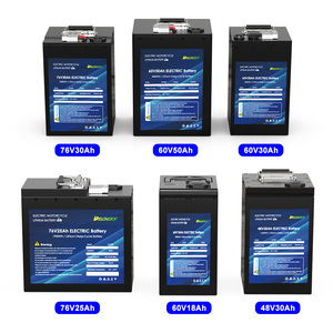 แบตเตอรี่ลิเธียมไอออน OEM/ODM 48V 60V 70V 20Ah 30Ah 40Ah 50Ah 60Ah 70Ah LiFePO4 พร้อมระบบจัดการแบตเตอรี่อัจฉริยะ (BMS) ในตัว รับประกัน 10 ปี - Product Image 2