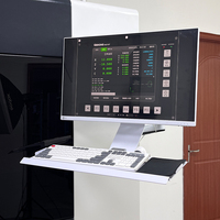 FE199KBL-3 Supporto Pieghevole a 90 Gradi Tutto-in-Uno per Monitor 15"-27" Economico con Sospensione per Tastiera, Nuovo Prodotto