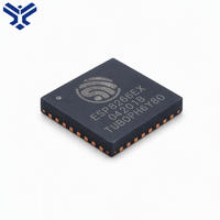 Vente en gros de puces MCU WiFi sans fil ESP8266EX QFN32 160MHz 2.4GHz 802.11b/g/n basse consommation pour la maison intelligente IoT en stock FCC CE RoHS