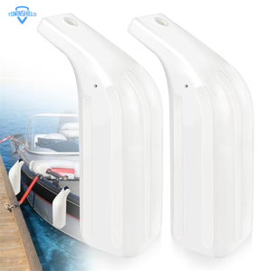 Pare-chocs de bateau en vinyle robuste pour l'amarrage, défenses portables pour bateaux à moteur et bateaux de ski nautique, protègent le garde-boue supérieur et les côtés - Product Image 1