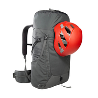 Sac à dos de voyage imperméable 34L pour activités de plein air, camping et randonnée avec plaque en aluminium