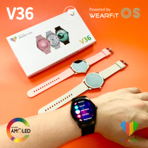 1.43 \ "Đồng hồ thông minh AMOLED Gpt trợ lý giọng nói siêu mỏng 7mm cơ thể BP theo dõi sức khỏe 300 + quay số V36 IP67 NFC-Bo siêu mỏng - Product Image 3