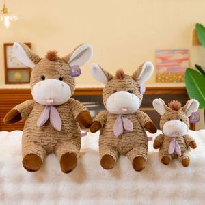 Peluche di Animali da Fattoria in Verde, Blu e Marrone, Morbidi Giocattoli a Forma di <span class=keywords><strong>Asino</strong></span> Neddy per Bambini e Bambine - Product Image 6