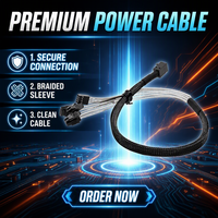 Câble de serveur SFF 8643 avec connecteurs de terminaison SATA à 7 broches, prend en charge le transfert de données à haute vitesse et les périphériques de stockage