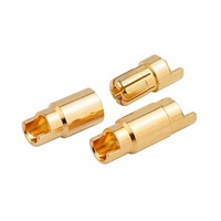 Connecteur banane Amass GC6010 6 mm 150 A plaqué or mâle-femelle 100 % authentique, prêt à être expédié, faible MOQ pour moteur de drone