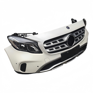 Para <span class=keywords><strong>Mercedes</strong></span> Benz <span class=keywords><strong>GLA</strong></span> W156 2017-2019 modelo de lujo montaje de rejilla de parachoques delantero parachoques de coche caliente y Popular - Product Image 2