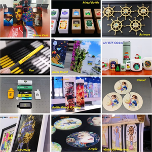 Impresora UV Plana SinoColor A3/A2 (42x60cm) con Cabezal de Impresión I3200-U1HD, CMYK+Blanco+Verniz para Pintura al Óleo, Lienzo, Carteleras - Product Image 4