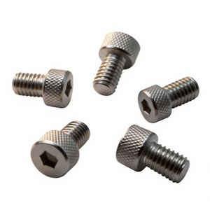 <b>M2</b> M3 M4 M5 M6 Knurled Anodized Aluminum Thumb <b>Screw</b> Flat Head Standard Thread Inch Machine <b>Screw</b> - Product Image 2