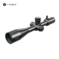 Lunette de chasse tactique étanche de haute qualité T-EAGLE VIPER GEN II6-24X50 FFP pour la chasse en plein air, avec réticule en verre OEM et grand angle
