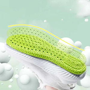 Semelles orthopédiques pour pieds, mousse à mémoire de forme, déodorant, évacuation de la transpiration, absorption des chocs, respirantes, soutien de la voûte plantaire, course à pied, hommes et femmes - Product Image 4