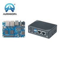 Carte de développement NanoPi M5 RK3576 4 Go/8 Go/16 Go de RAM Prise en charge des modules UFS Port Ethernet double Gbps Prend en charge le décodage vidéo 8K