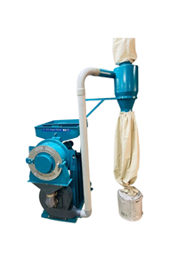 Système de circulation d'air cyclonique avancé pour le broyage sans poussière des céréales et des épices, moteur haute performance de 2 CV - Product Image 3