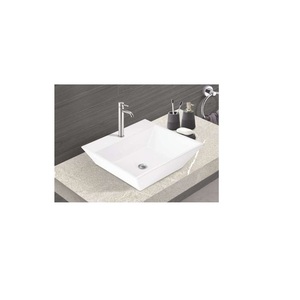 Juego de medio pedestal para lavabo empotrado de baño de alta calidad para aplicaciones de hoteles y oficinas en el hogar de la India - Product Image 1