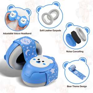 ที่ครอบหูกันเสียงสำหรับเด็ก 25 เดซิเบล ป้องกันเสียงรบกวน ผลิตภัณฑ์สำหรับเด็ก ป้องกันการได้ยิน ที่ครอบหูเด็ก ป้องกันเสียง - Product Image 5