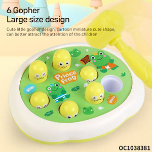 Juguetes de interacción entre padres e hijos, entrenamiento de coordinación mano ojo, actividad de plástico Whack a mole, juegos divertidos para bebés - Product Image 5