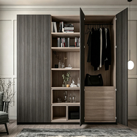 Armoire Pliante Contemporaine en Bois avec Portes Coulissantes pour la Maison - Vente en Gros Fournisseur
