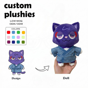 Fabricante de Juguetes de Peluche Personalizados OEM/ODM: Gatos Suaves, Osos de Peluche Baratos, Caballitos de Peluche, Mini y Adorables para Maletas, de Tela de Algodón - Product Image 1