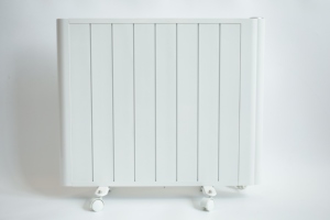 Radiateur électrique à convection moderne en aluminium avec Wi-Fi intelligent, minuterie 7 jours, mural et sur pied - Product Image 2