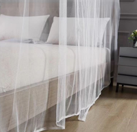 Moustiquaire rectangulaire carrée pour l'Afrique, 190*180*150cm, pliable, suspendue, 100% polyester, pour usage domestique et extérieur, vente chaude