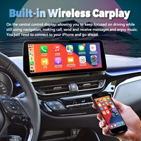 Lecteur vidéo de voiture Android 13 avec écran 12,3 pouces 1920*720, autoradio stéréo pour Toyota CHR 2016-2021, GPS, multimédia, Carplay, unité principale