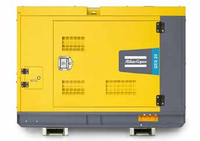 Générateur diesel refroidi par eau Atlas Copco QES20 avec réservoir de carburant de 54 L et contrôleur Deep Sea