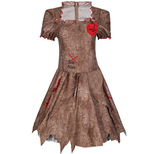 Nuevo Disfraz de Muñeca Malvada de Halloween para TV y Cine, Disfraz de Fantasma, Novia Fantasma, Payaso, Cosplay de <span class=keywords><strong>Momias</strong></span> para Mujer, Material de Poliéster, Adulto - Product Image 5