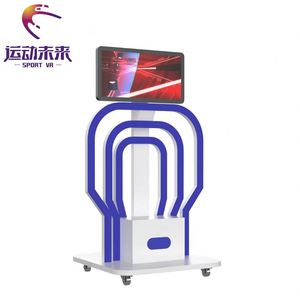 Simulador de Juegos VR 9D Comercial SportVR, de Acero y Aluminio Resistente, para Uso en Escuelas Públicas, Hogares, Aeropuertos, Interiores y Exteriores, Educación y Arcade - Product Image 3