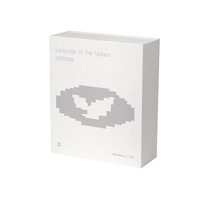 Caja de Regalo Magnética Blanca Minimalista Personalizada con 4 Divisores, Caja de Empaque Magnética Rígida para Té, Cuidado de la Piel, Sets de Regalo