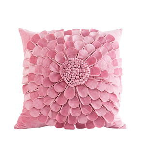 <span class=keywords><strong>Housse</strong></span> <span class=keywords><strong>de</strong></span> coussin <span class=keywords><strong>rose</strong></span> <span class=keywords><strong>de</strong></span> luxe européen américain léger Ins mariage tournesol chrysanthème canapé <span class=keywords><strong>housse</strong></span> <span class=keywords><strong>de</strong></span> coussin tissé maison hôtel - Product Image 5