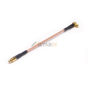 Câble Pigtail MCX Mâle vers MCX Femelle Droit ou à Angle Droit 90 Degrés, Connecteur <span class=keywords><strong>Jack</strong></span> RG316 RG178, Câble Coaxial 50 Ohms 6 GHz - Product Image 1