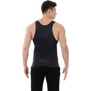 2025 hommes minceur corps Shaper Compression Shapewear gilet réservoir Muscle sculptant haut - Product Image 3