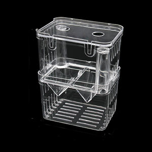 Tanque de peces guppy betta, caja de aislamiento para incubar peces en Acuario - Product Image 2