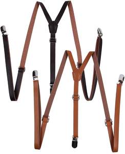 Y <span class=keywords><strong>a</strong></span> lloguer de <span class=keywords><strong>tirantes</strong></span> 1/2 pulgadas de los hombres de la PU de La microfibra de cuero Trigger Snap <span class=keywords><strong>tirantes</strong></span> - Product Image 2