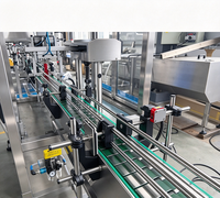 Machine de vissage automatique de haute précision avec élévateur de bouchons intégré pour pots de ketchup, vinaigrette et miel