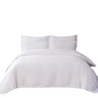 Parure de lit légère et pratique avec surface résistante à l'usure, housse de couette lavable pour un approvisionnement stable en gros pour les locations de vacances