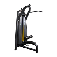 Machine professionnelle à charge de plaques pour Lat Pulldown et Rameur avec colonne de poids – Appareil double fonction pour le renforcement des dorsaux en salle de sport et la musculation